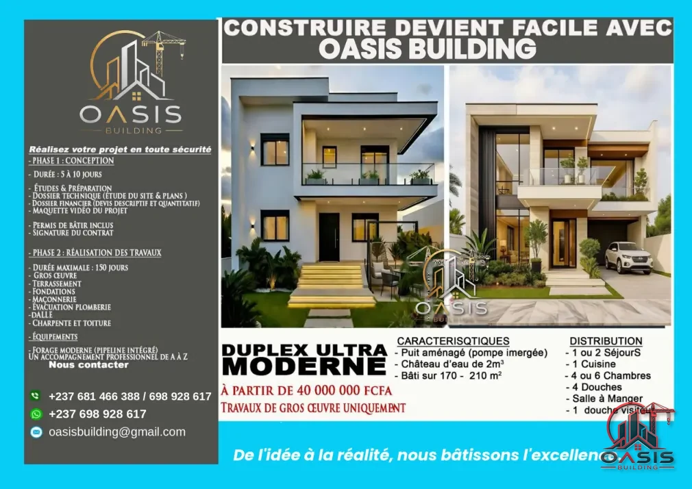 Planche 2 sur 18 du catalogue Duplex OASIS BUILDING