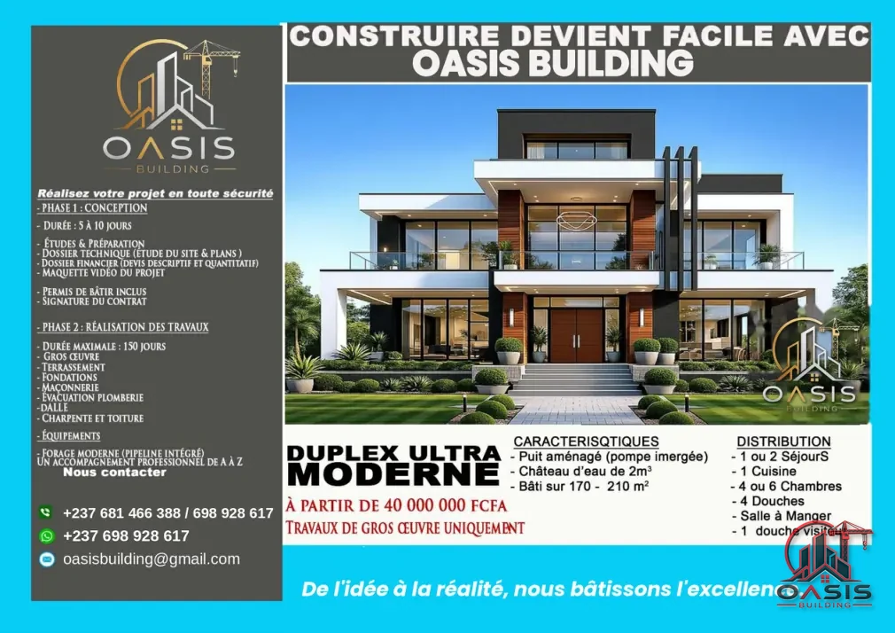 Planche 3 sur 18 du catalogue Duplex OASIS BUILDING