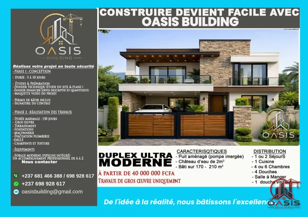 Planche 5 sur 18 du catalogue Duplex OASIS BUILDING