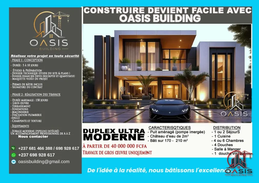 Planche 14 sur 18 du catalogue Duplex OASIS BUILDING